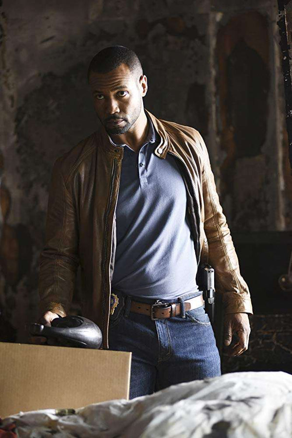 Shadowhunters Isaiah Mustafa Brown Leather Jacket