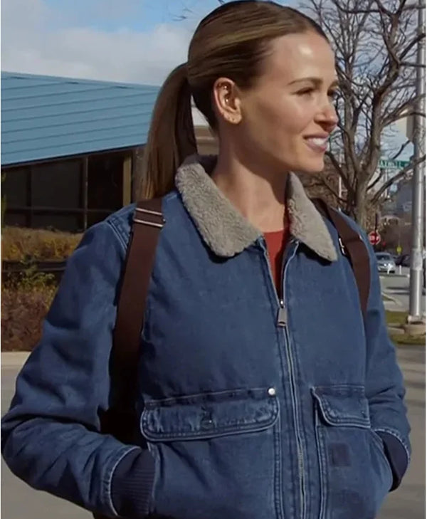 Lyla Novak Chicago Fire Denim Jacket