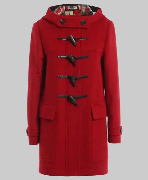 Man vs Baby Janet Red Coat