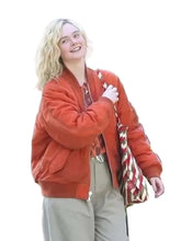 Margo’s Got Money Troubles Elle Fanning Bomber Jacket