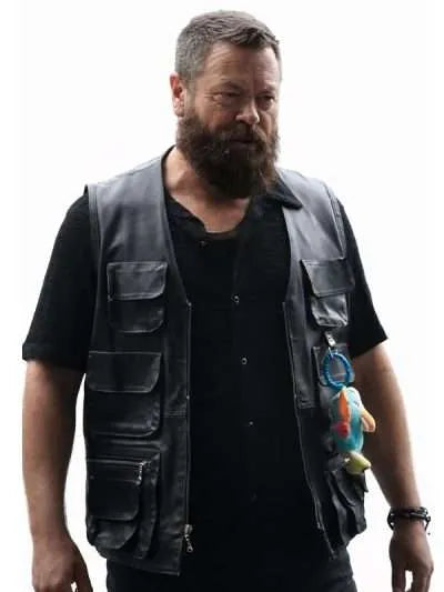 Margo’s Got Money Troubles Nick Offerman Leather Vest