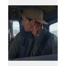 Mark Wahlberg Flight Risk Grey Vest