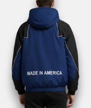 Timothée Chalamet Marty Supreme Blue Printed Jacket
