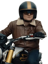 Matchbox the Movie Arturo Castro Brown Jacket