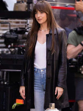 Dakota Johnson Materialists Black Leather Jacket