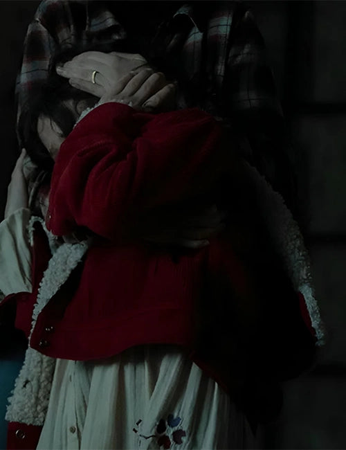 Matilda Firth Wolf Man Shearling Jacket