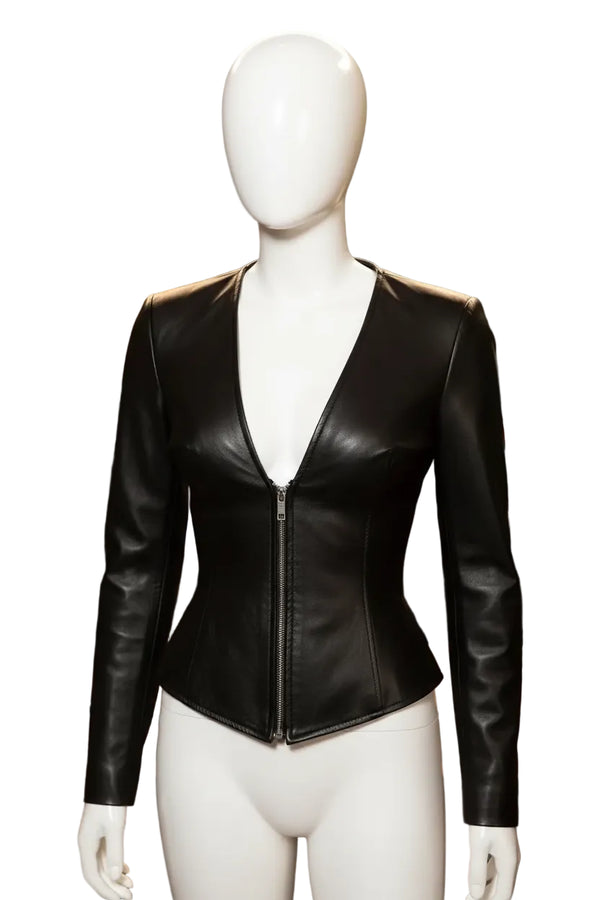 Megan Fox Tv Ad Black Leather Jacket