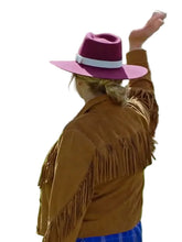 Finding Mr. Christmas Melissa Peterman Fringe Suede Jacket