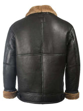 Men’s Sheepskin Leather Shearling Jacket