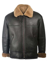 Men’s Sheepskin Leather Shearling Jacket