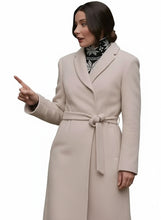 Kimberley Sustad Merry Christmas Ted Cooper Wool Coat