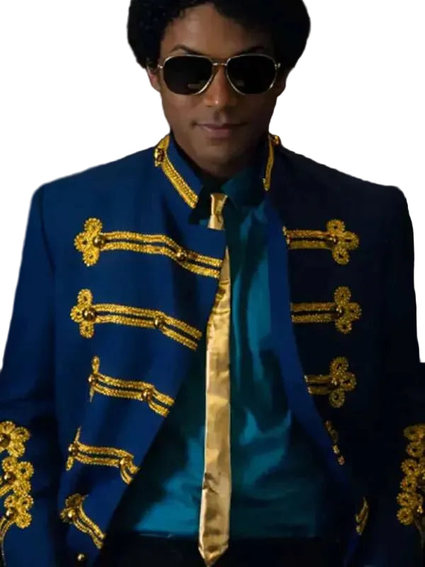 Jaafar Jackson Michael Blue Jacket