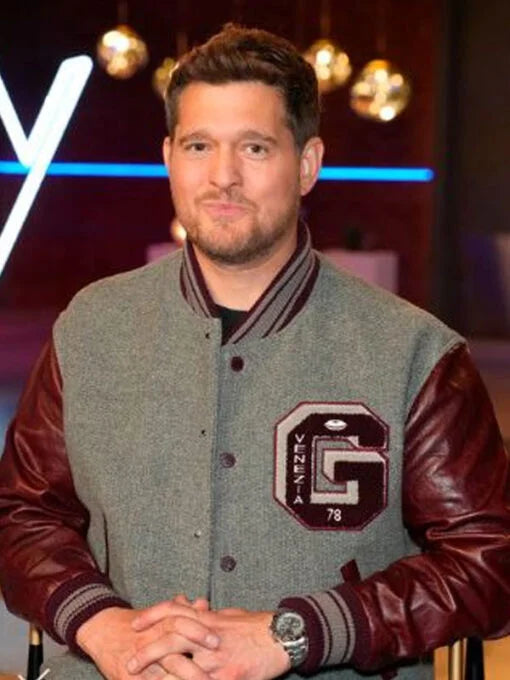 The Voice Michael Buble Varsity Jacket
