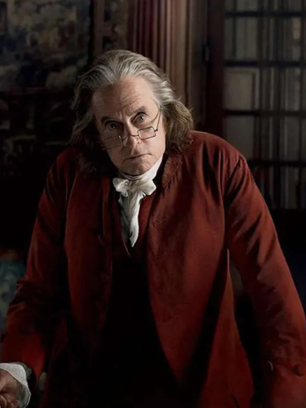 Michael Douglas Franklin Red Coat