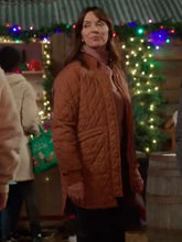 Michelle Morgan Jingle Bell Love 2024 Brown Jacket