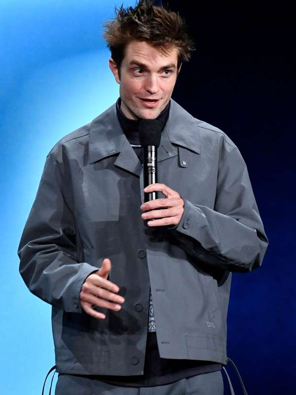 Robert Pattinson Mickey 17 Grey Jacket