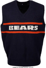 Mike Ditka Chicago Bears Sweater Vest