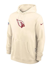 Arizona Cardinals Rivalries cream fleece hoodie with hooded collar