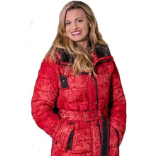 Miss Christmas Holly Khun Puffer Coat