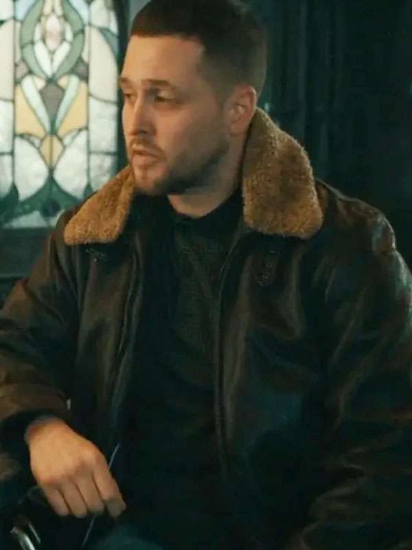Bradley Turner MobLand Brown Leather Jacket