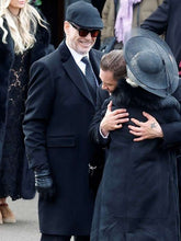 Pierce Brosnan MobLand  Black Coat