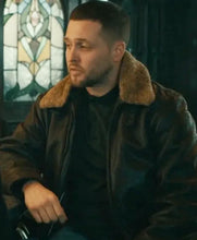 MobLand S01 Bradley Turner Leather Jacket