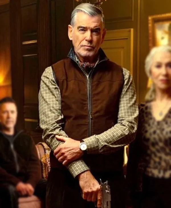 MobLand S01 Pierce Brosnan Vest