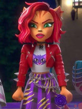 Toralei Stripe Monster High Red Leather Jacket
