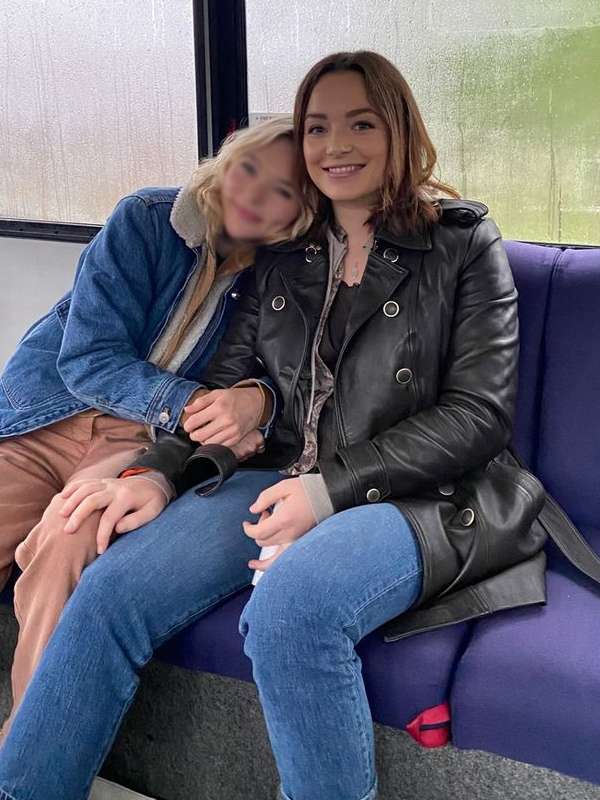 Scylla Ramshorn Motherland Fort Salem S03 Black Leather Coat