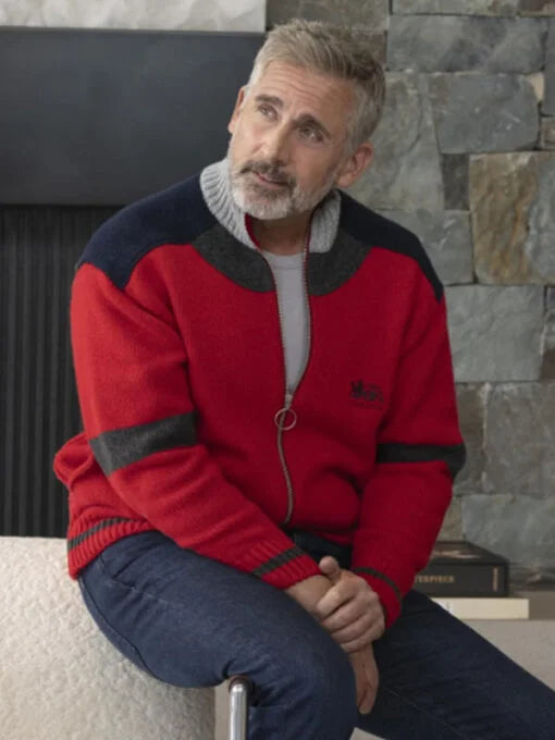 Steve Carell Mountainhead Red Jacket