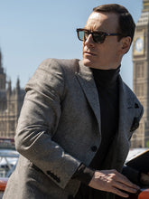 Black Bag 2025 Michael Fassbender Grey Blazer