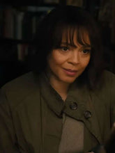 Carmen Ejogo Fountain of Youth 2025 Green Jacket