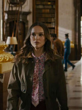 Natalie Portman Fountain of Youth 2025 Green Jacket