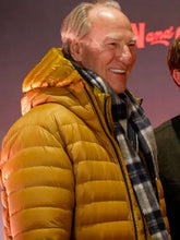 Craig T. Nelson Green and Gold 2025 Yellow Puffer Jacket