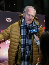 Craig T. Nelson Green and Gold 2025 Yellow Puffer Jacket