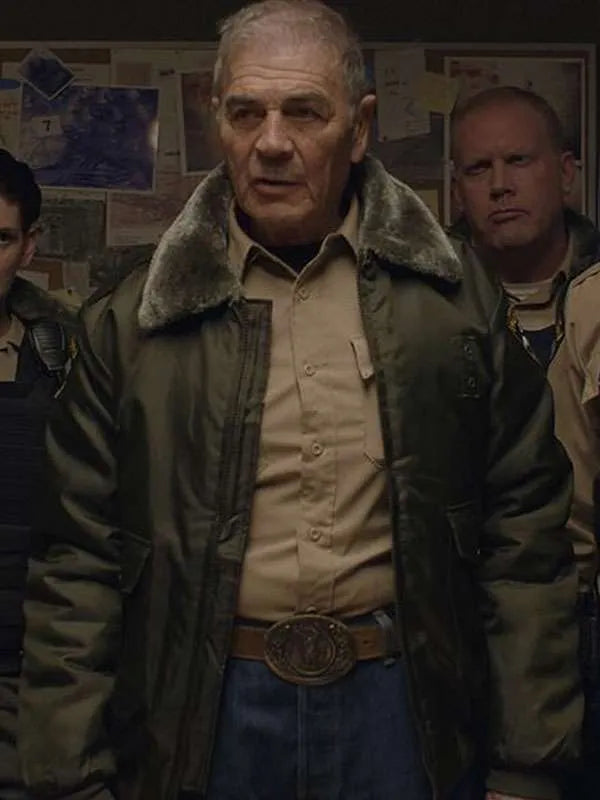 The Wolf of Snow Hollow Green Fur Jacket