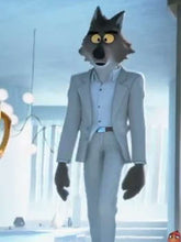 Mr. Wolf The Bad Guys 2 White Blazer