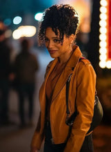 Laila Jackson Murder in a Small Town S02 Brown Jacket
