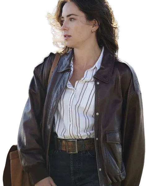 NCIS Origins S02 Mariel Molino Leather Jacket