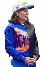 Kathy Hochul Knicks Victory Parade Varsity Jacket