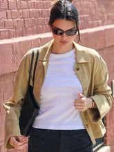 Kendall Jenner Suede Leather Jacket