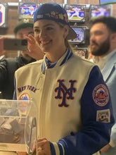 Kate Upton New York Mets Varsity Jacket