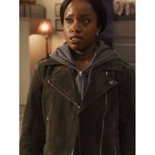 Natasha Burnett 2024 Legend of the Lost Locket Suede Jacket
