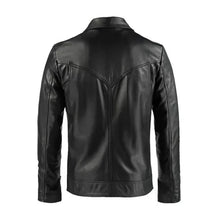 Men’s Adam Casual Black Leather Jacket