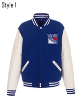 New York Rangers Stadium Series 2024 Bomber Jacket