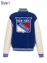 New York Rangers Stadium Series 2024 Bomber Jacket