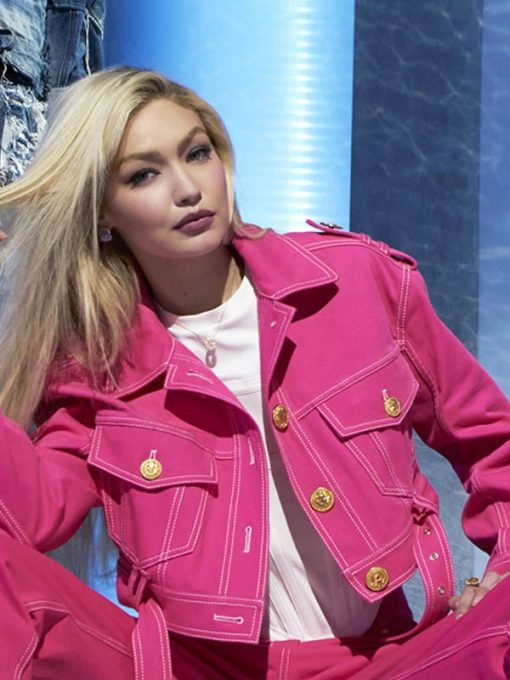 Next in Fashion S02 Gigi Hadid Pink Jacket