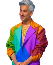 Next in Fashion Tan France Colorblock Blazer