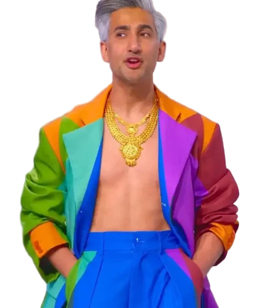 Next in Fashion Tan France Colorblock Blazer