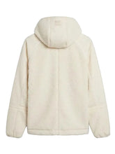 Women’s casual hooded jacket available in white